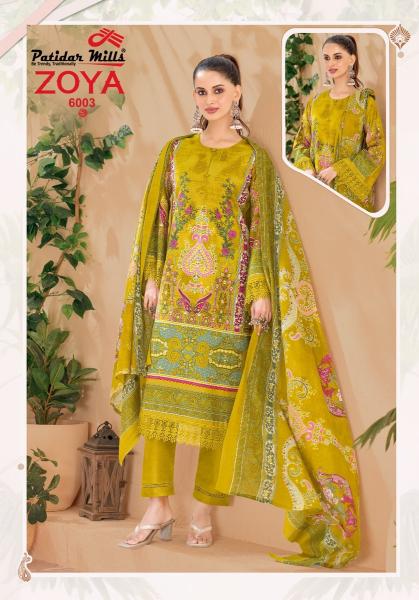 Patidar zoya vol-6 wholesale dress materials catalogue with price